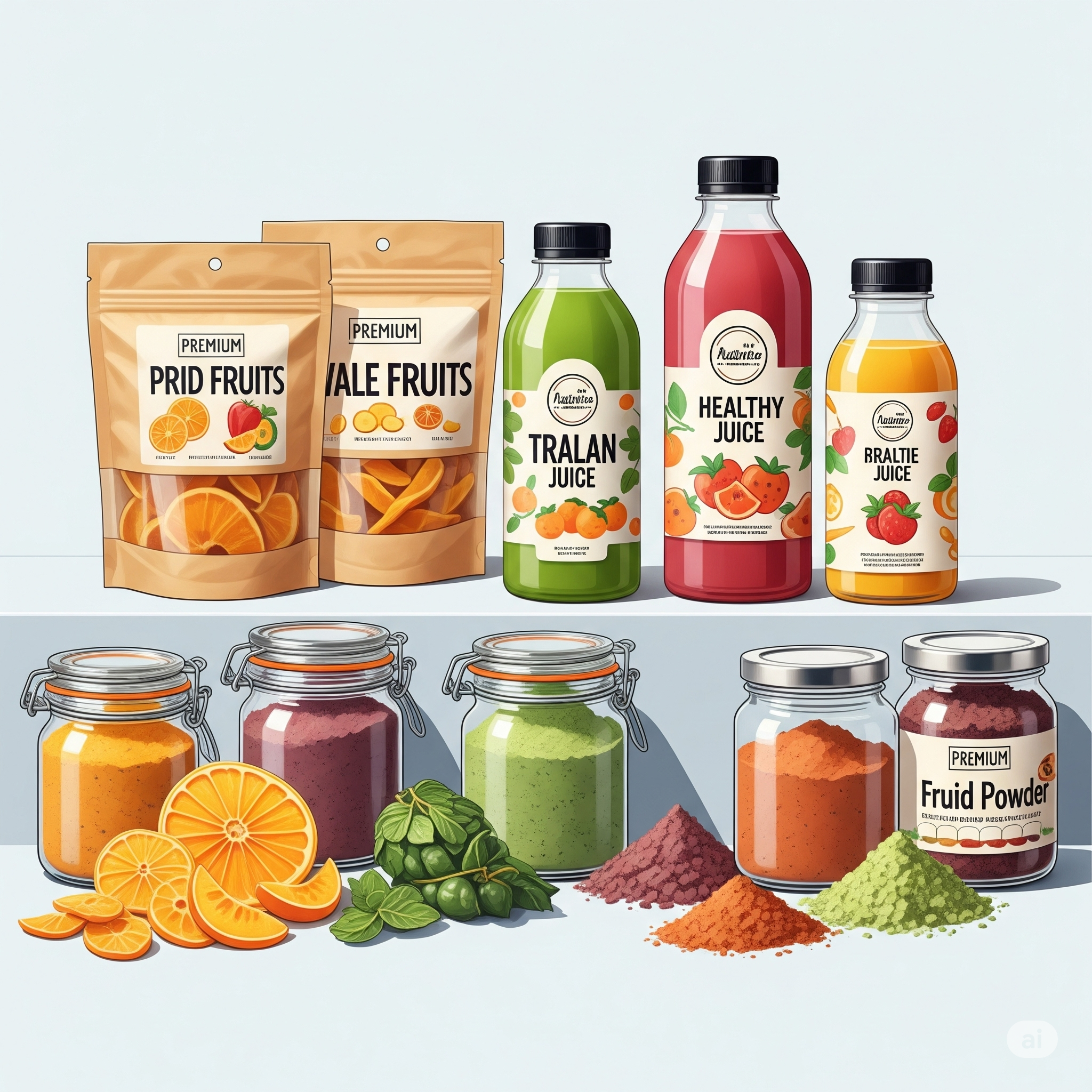 Packaged value-added agricultural products